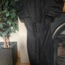 juicy couture black corset dress puffed sleeves sale Image 3