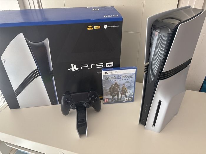 PS5 Pro 2tb With Disc Drive And God of War Rangarok