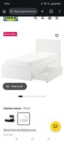 Single bed frame Malm
