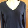 Tommy Hilfiger Ladies Navy Blue  jumper Small includes post Image 3