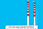 Fun Poolbeg Mother's Day Card No.4, By Artist Helen Mathews