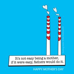 Fun Poolbeg Mother's Day Card No.4, By Artist Helen Mathews