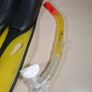 Crane diving flippers size Uk 6-7 EU 40-41 with snorkel breathing tube Image 3