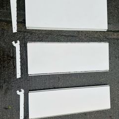 Tegometal Shop Shelves With 2 Brackets - Multiple Sizes Available