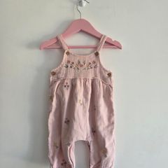 3-6m, Next Baby Girls Soft Dungarees