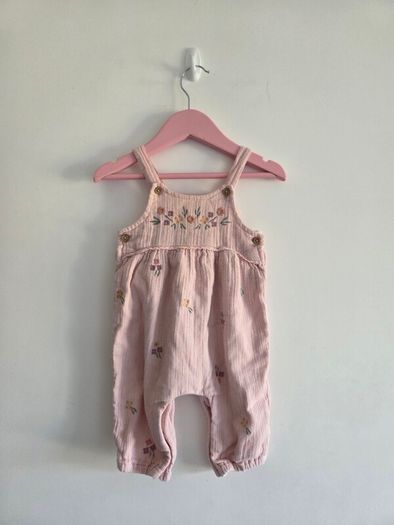3-6m, Next Baby Girls Soft Dungarees