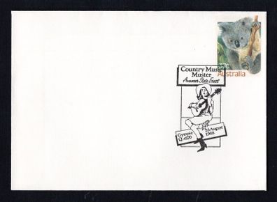1988 Australia 37c Koala postal stationary with Country Music Muster Amamoor State Forest