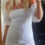 Bik Bok Giselle Off shoulder broderie anglaise dress size S Image 8