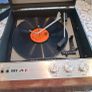 vintage hmv record player Image 4