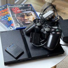 PS2 Slim Console Bundle Complete