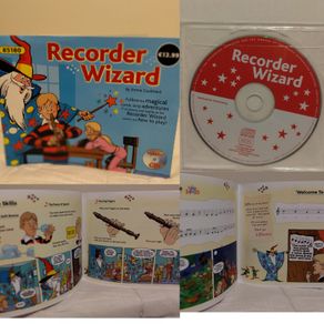 Recorder Wizard Music book and cd by Emma Coulthard