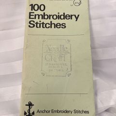 Book on embroidery