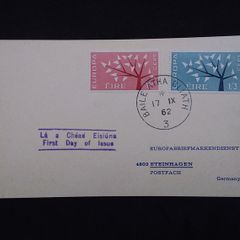 Ireland Postcard : Europa ( CEPT ) , First Day of Issue - 1962