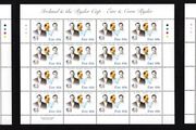 2005 Ireland Ryder Cup Commemorative Stamp Sheetlet Plate 1B1B1B1B Mint Never Hinged (MNH)