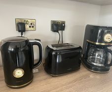 kettle, toaster & coffee machine