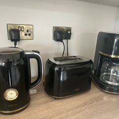 kettle, toaster & coffee machine