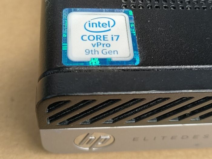 Mini HP EliteDesk 800 G5 Micro PC Intel i7 9Gen 16GB 256GB SSD Windows 11 Pro