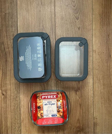 Air frayer Pyrex glass container accessories oven glass food storage