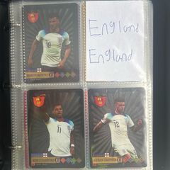 World Football Stars Binder Collection 160 Cards Rookie/Titan/Holo Inserts