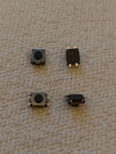10pcs Smd Switch Buttons 3x3.5x2.0h