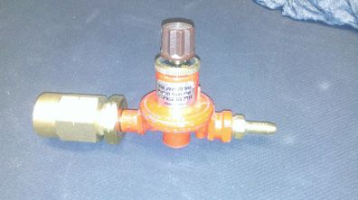 Propane gas regulator