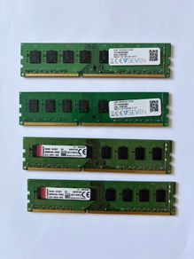 32GB DDR3 Desktop RAM (4 by 8GB) PC3 12800 1600MHz Kingston & V7  Fully Working