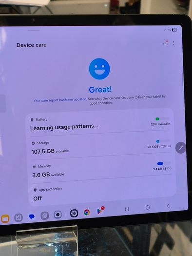 Samsung Galaxy Tab S9 SM-X710 128GB, Wi-Fi, 11 in - Graphite (Excellent)