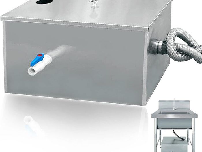 Stainless Steel, Commercial Grease Separator,