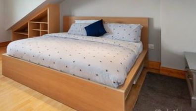 Malm super king bed frame with drawers plus two match is bedside lockers