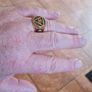 Mens large ring gold coloured Image 6