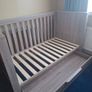 Mamas & Papas Franklin Cot Bed - Grey - Excellent Image 10