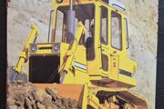 Liebherr crawler tractor, Vintage Style Metal Sign .