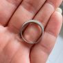 18ct White Gold Diamond Half Eternity Ring 0.19ct Image 3