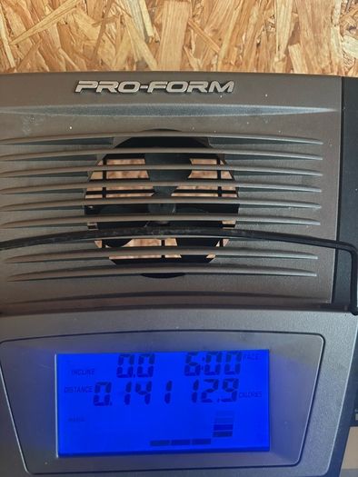 Foldable treadmil