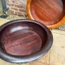 large wood bowls Chinese washing bowls vintage Image 2