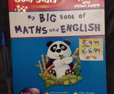 My Big Book of Maths and English |Gold Stars