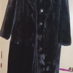 womens faux fur coat