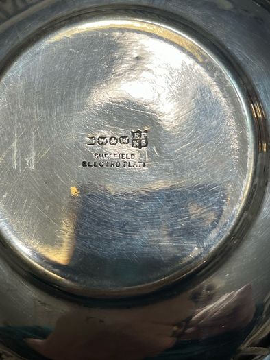 silver plated bowls