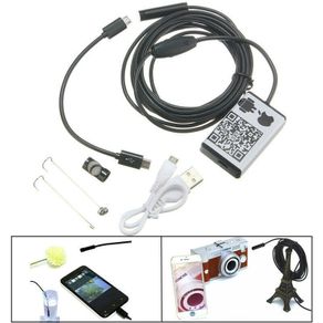5M 6LED Wifi Snake Soft Cable Endoscope Waterproof Inspection Camera
