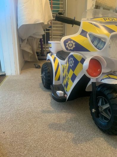 Police motorbike