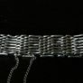 Vintage Sterling Silver Gate Link Bracelet, Birmingham 1979, 29g Image 4