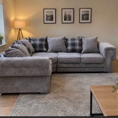 Verona corner L shaped  sofa/couch