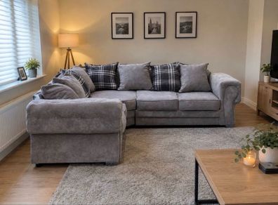 Verona corner L shaped  sofa/couch