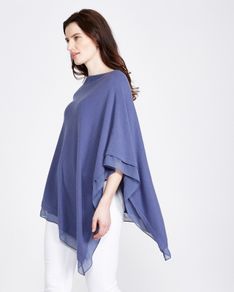 Paul Costello Knitted Cape Size Universal