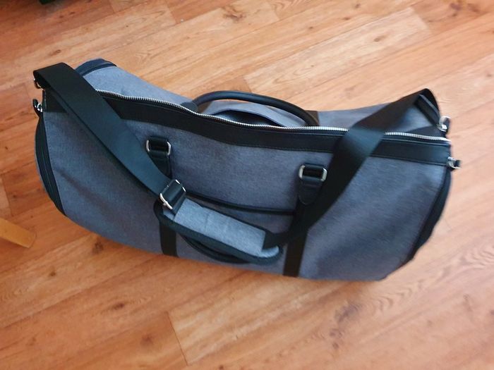 Weekender Travel Bag with Suit Carrier & Shoe Compartment