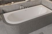 Avita Slim+Right asymmetric bathtub170X75cm