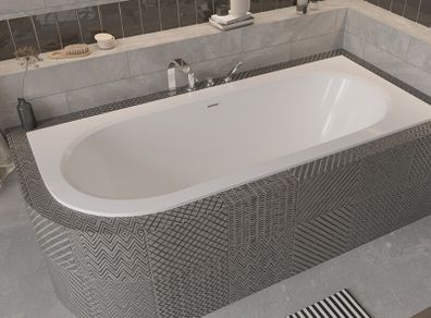 Avita Slim+Right asymmetric bathtub170X75cm
