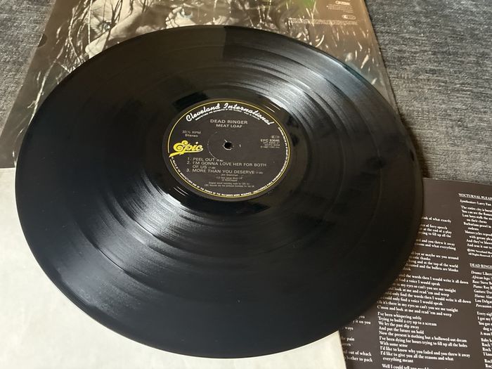 Meat Loaf- Dead Ringer vinyl LP