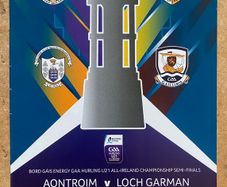 2013 Antrim v Wexford & Galway v Clare - GAA U21 Hurling Championship Semi-Finals Programme