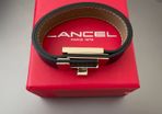 Lancel Leather Cuff Bracelet